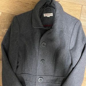 Grey Peacoat